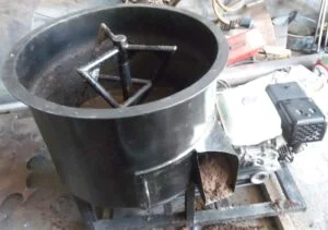 6 Rekomendasi Alat dan Mesin Pembuat Briket Arang Batok Kelapa Mixer Batako dan Briket