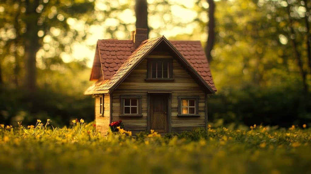 Cara Membuat Miniatur Rumah dari Kardus yang Menghasilkan Uang Ilustrasi rumah dari kardus, miniatur yang estetik dan menjual