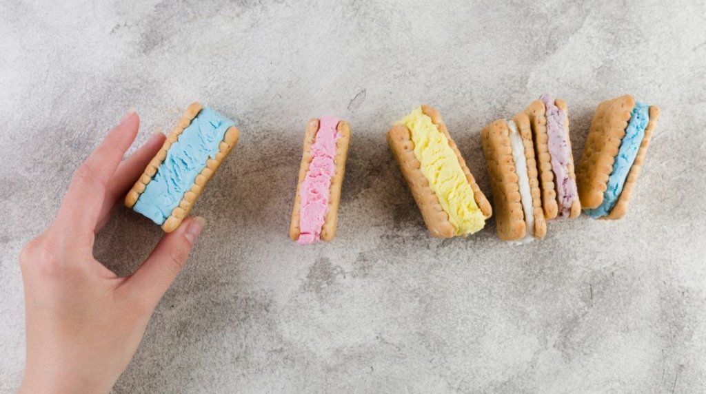 Es Krim Sandwich Khas Amerika