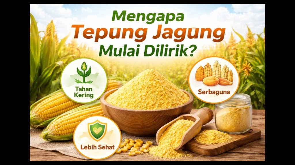 Tepung Jagung Bisa Jadi Pengganti Nasi, Ini Dia Alasannya Mengapa Tepung Jagung Diminati