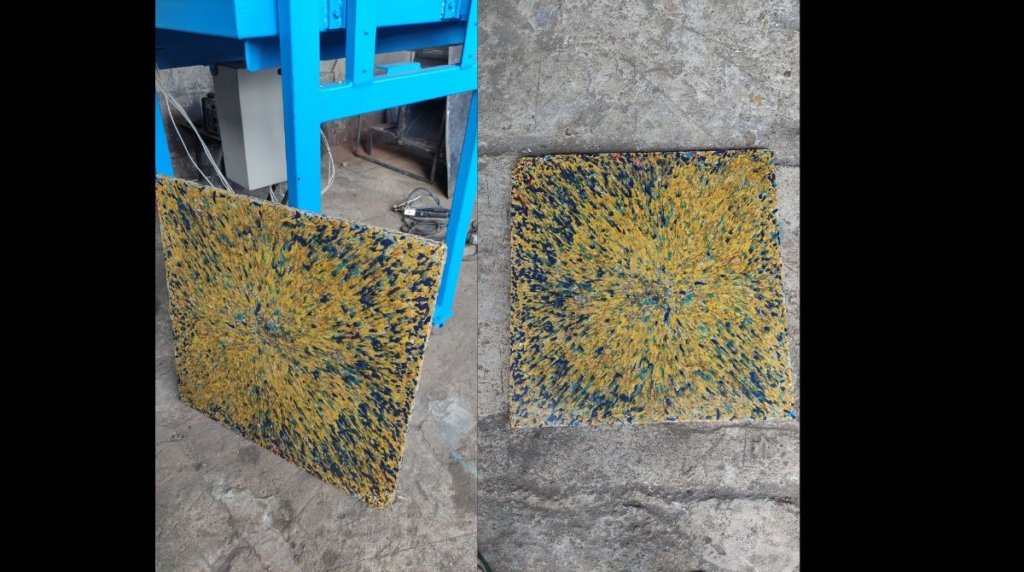 Papan Plastik Hasil Pelelehan dan Pencetakan