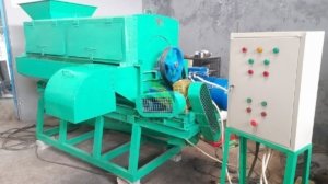 Pemilah Sampah D55 Screw Conveyor